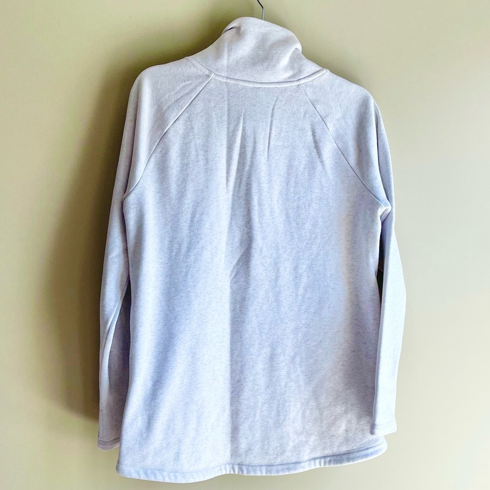 Athleta Oatmeal Kozy Karma Asym Pullover Sweatshirt - Picture 6 of 6